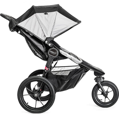 Baby Jogger Summit X3 Double Jogging Stroller - Black / Gray - 1959592