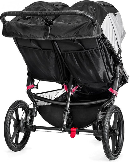 Baby Jogger Summit X3 Double Jogging Stroller - Black / Gray - 1959592