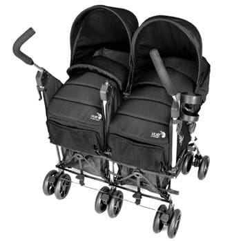 Baby Jogger Vue Double Stroller - Black - bj28410