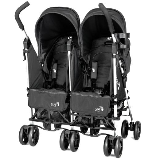 Baby Jogger Vue Double Stroller - Black - bj28410