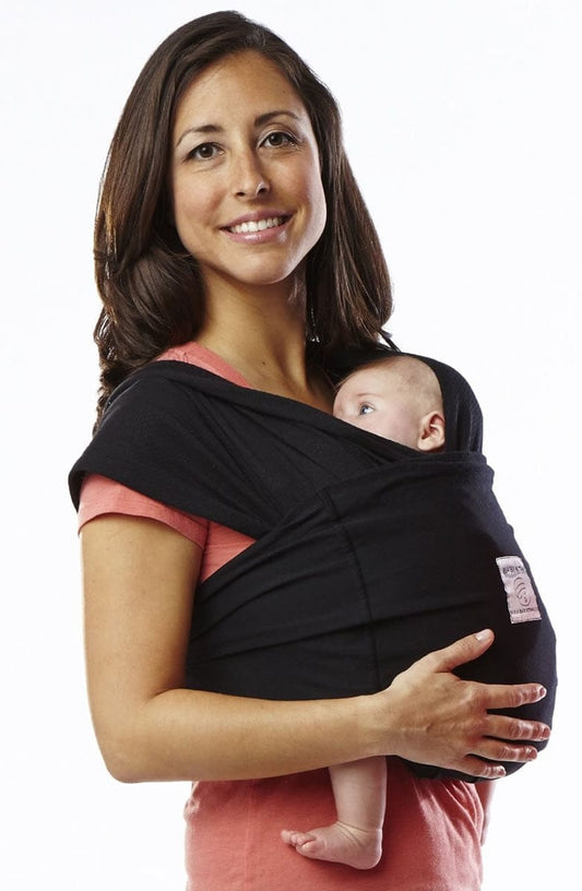 Baby K'tan Baby Carrier in Basic Black - Extra Small - BKBC-BL-XS