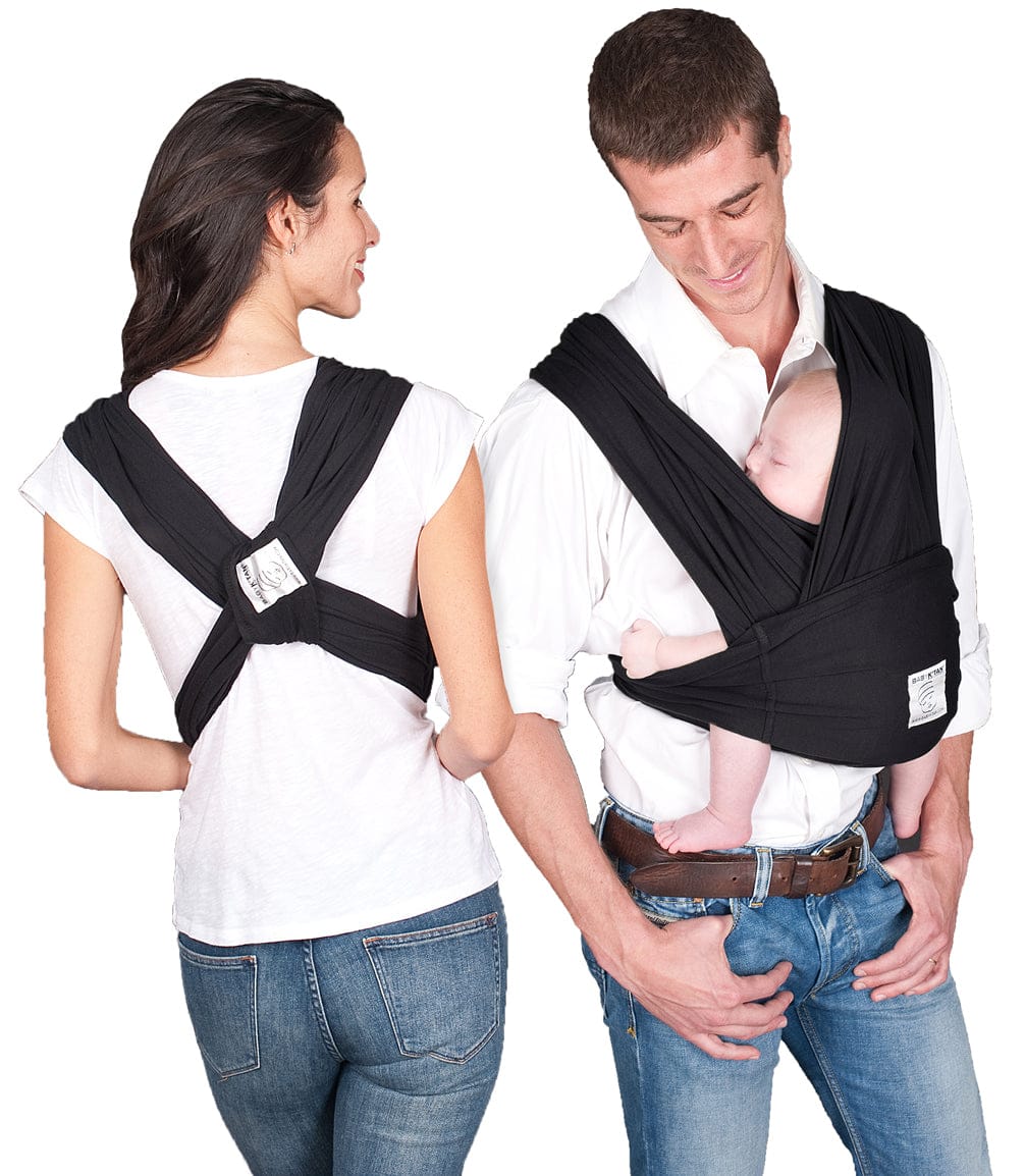 Baby K'tan Baby Carrier in Basic Black - Large - BKBC-BL-L
