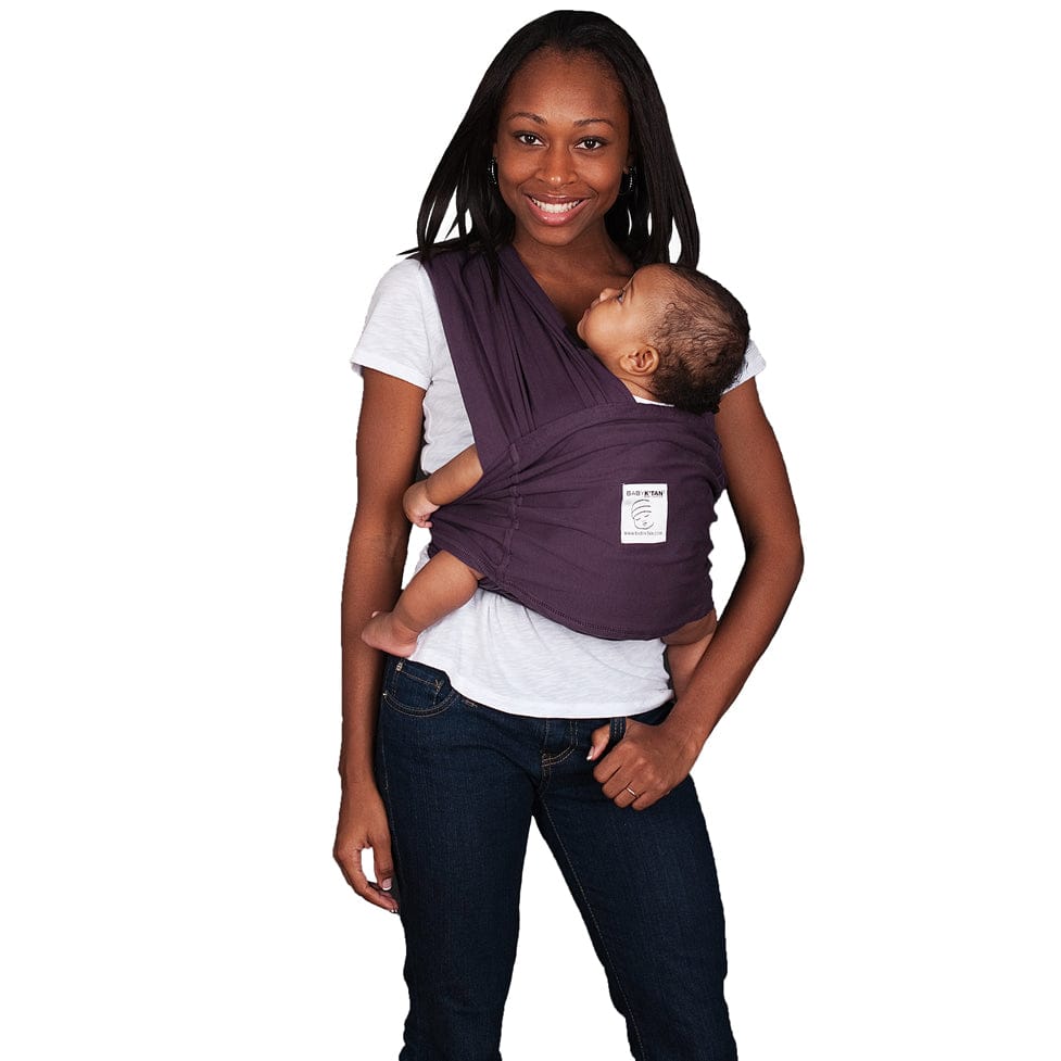 Baby K'tan Baby Carrier in Eggplant - Extra Large - BKBC-EP-XL