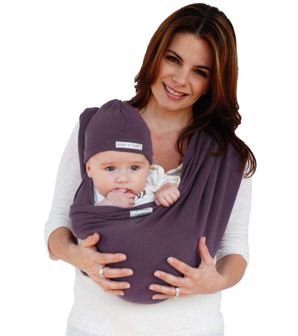 Baby K'tan Baby Carrier in Eggplant - Extra Large - BKBC-EP-XL