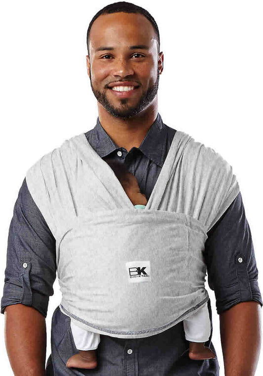 Baby K'tan Baby Carrier in Heather Gray - Extra Small - BKBC-HG-XS
