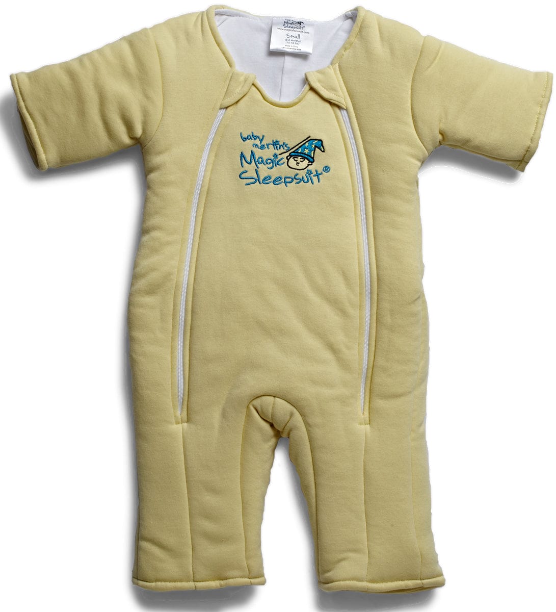 Baby Merlin Magic Sleep Suit, Cotton - 3-6 Months - Yellow (Small) - 853950005195