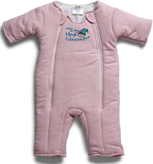 Baby Merlin Magic Sleep Suit, Cotton - 6-9 Months - Pink (Large)