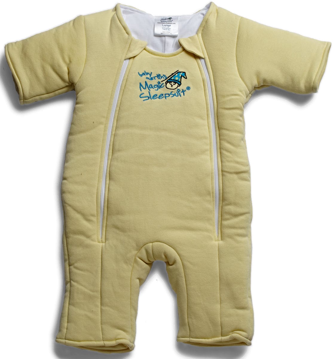 Baby Merlin Magic Sleep Suit, Cotton - 6-9 Months - Yellow (Large)