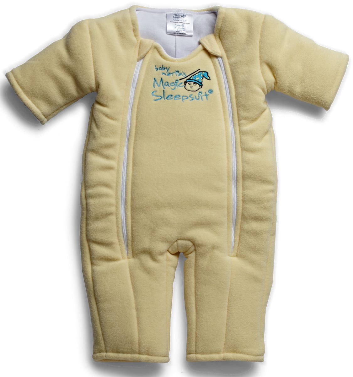 Baby Merlin Magic Sleep Suit, Microfleece - 3-6 Months - Yellow (Small)