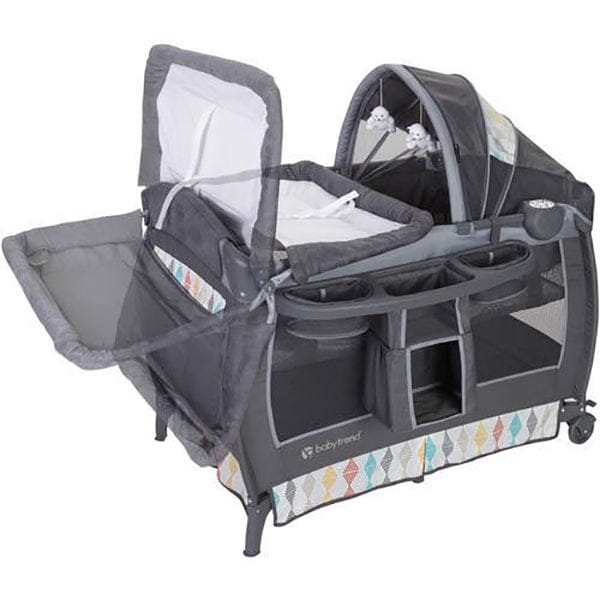 Baby Trend Deluxe II Nursery Center Playard - Cuddle Cot - PY86A86KD