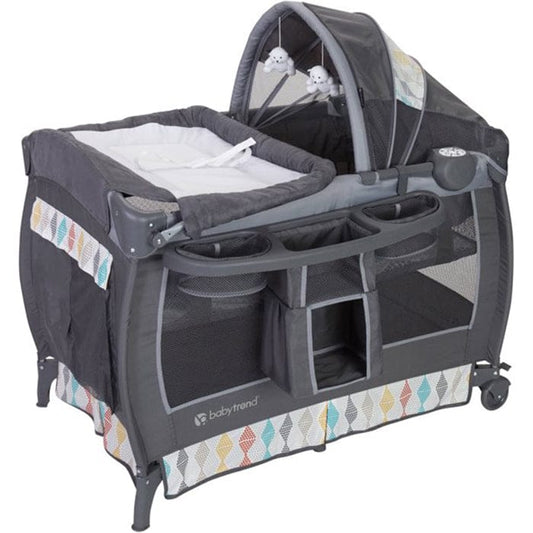 Baby Trend Deluxe II Nursery Center Playard - Cuddle Cot - PY86A86KD