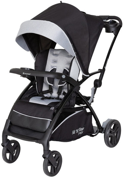 Baby Trend Sit N Stand 5-in-1 Shopper Double Stroller - Moondust - SS27C87A