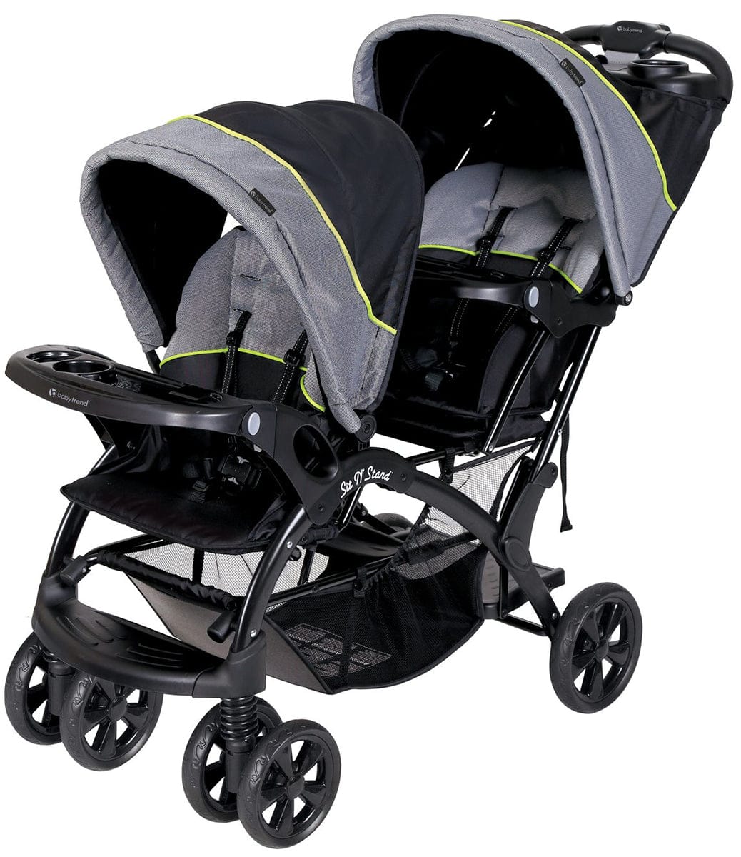 Baby Trend Sit N' Stand Double Stroller - Pistachio - SS76430