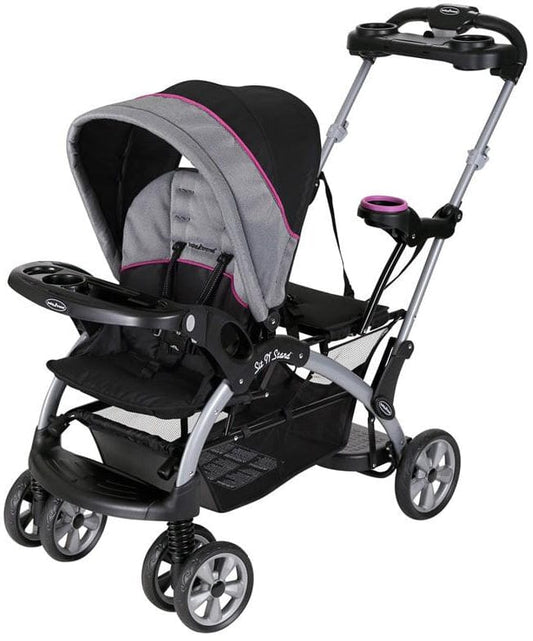 Baby Trend Sit N' Stand Ultra Stroller - Millennium Raspberry