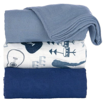 Tula Baby Blanket Set, 3 Pack - Music Lessons - TSBV3W13