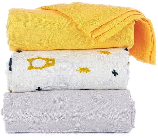 Tula Baby Blanket Set, 3 Pack - Oso - TSBV3A5