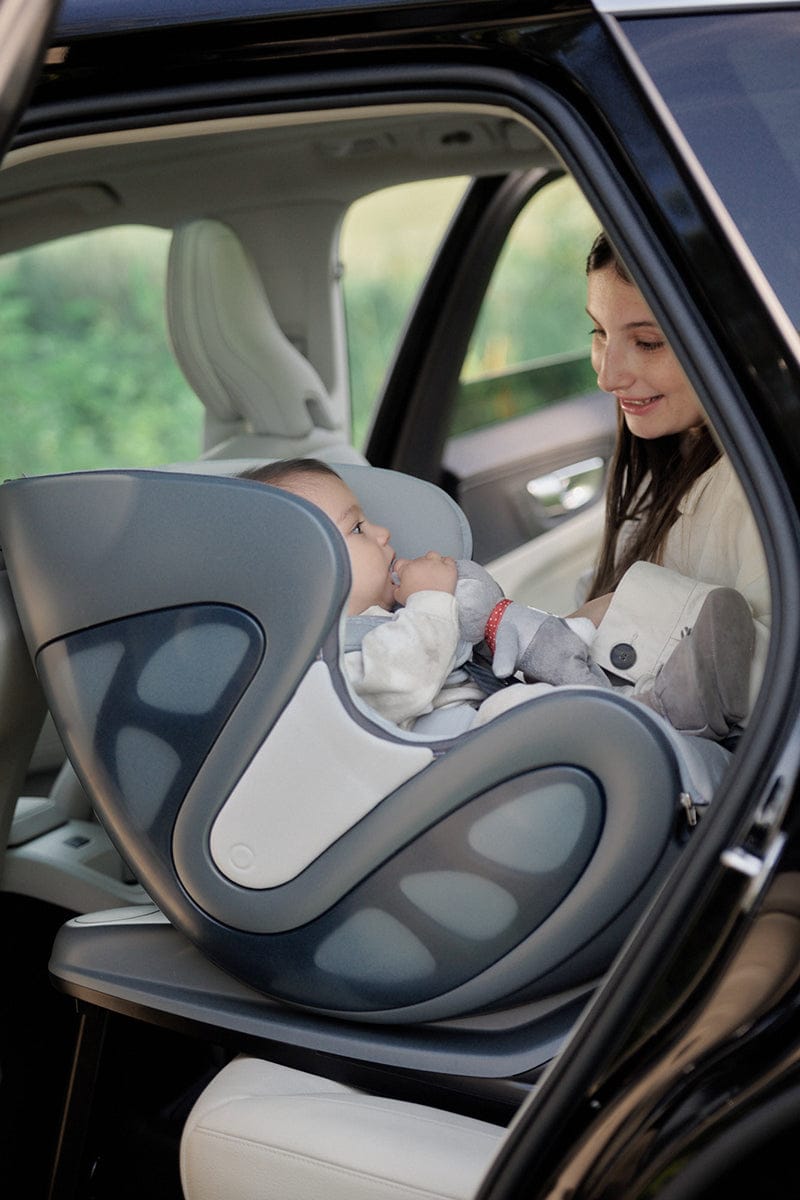 Babyark Convertible Car Seat - Premium - Charcoal Grey / Midnight Blue - G011010010-01-02