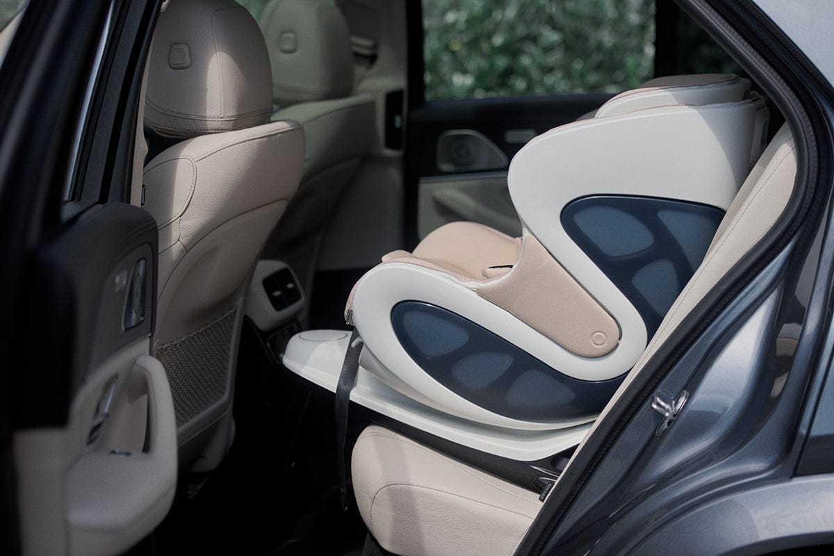 Babyark Convertible Car Seat - Premium - Eggshell / Midnight Blue - G011010010-03-01