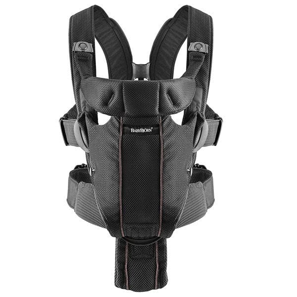 BabyBjörn Miracle Baby Carrier Mesh - Black Mesh