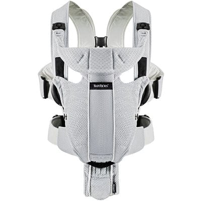 BabyBjörn Miracle Baby Carrier Mesh - Silver Mesh