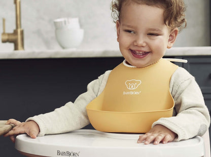 BabyBjorn Baby Bib, Powder Yellow - 046366US