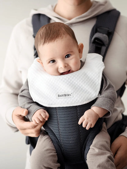 BabyBjörn Baby Carrier Accessories Bib for Carrier Harmony - Natural White - 039021US