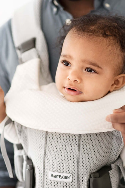 BabyBjörn Baby Carrier Accessories Bib for Carrier One - Natural White - 030121US