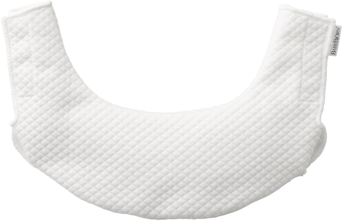 BabyBjörn Baby Carrier Accessories Bib for Carrier One - Natural White - 030121US