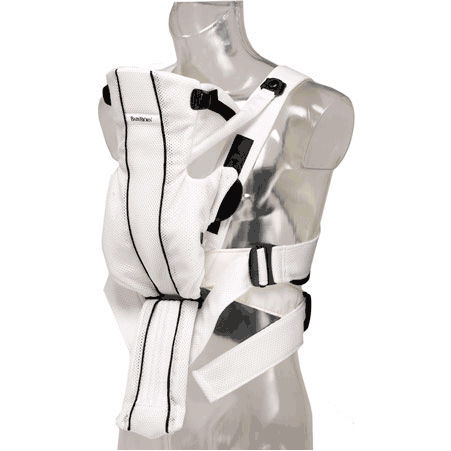 BabyBjörn Baby Carrier Active - White, Mesh - 025001US