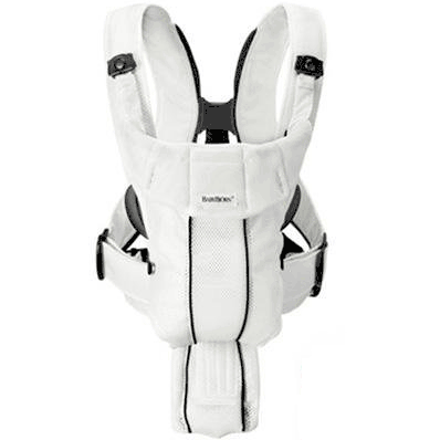 BabyBjörn Baby Carrier Active - White, Mesh - 025001US