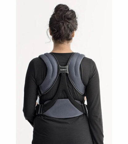 BabyBjörn Baby Carrier Free 3D Mesh, Anthracite Leopard - 099678US