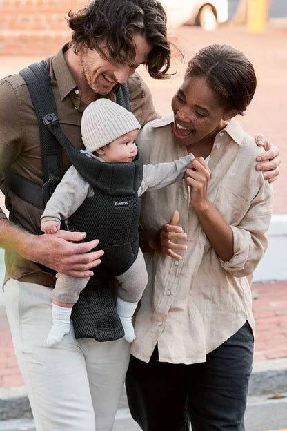 BabyBjörn Baby Carrier Free 3D Mesh, Black - 099625US