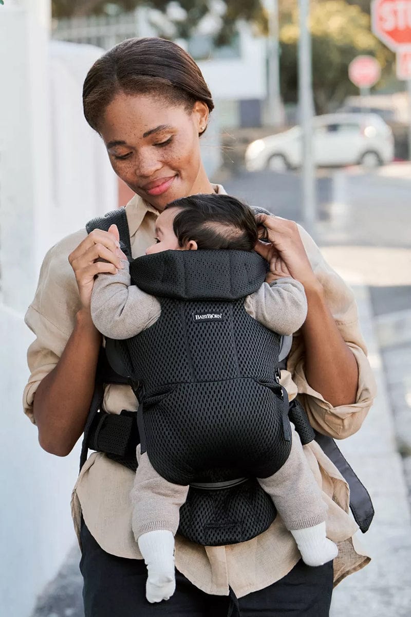 BabyBjörn Baby Carrier Free 3D Mesh, Black - 099625US