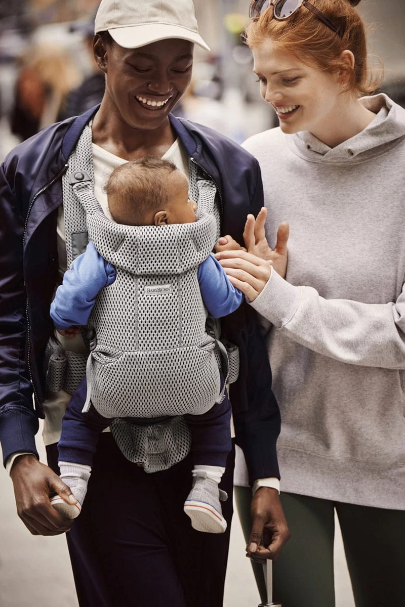 BabyBjörn Baby Carrier Free 3D Mesh, Gray - 099618US
