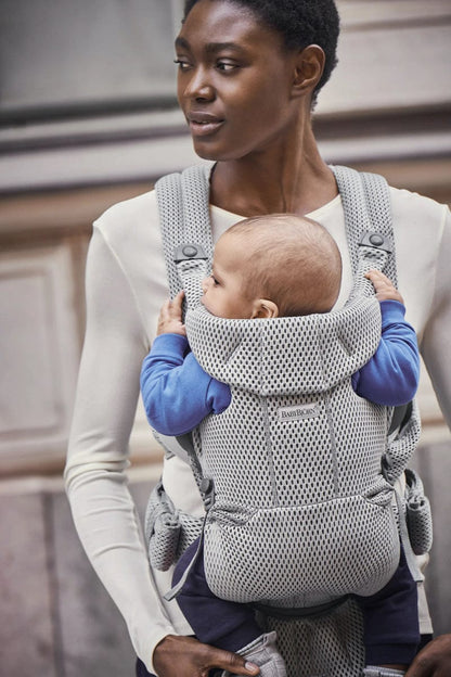 BabyBjörn Baby Carrier Free 3D Mesh, Gray - 099618US