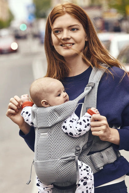 BabyBjörn Baby Carrier Free 3D Mesh, Gray - 099618US