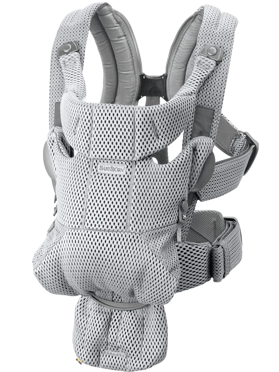 BabyBjörn Baby Carrier Free 3D Mesh, Gray - 099618US