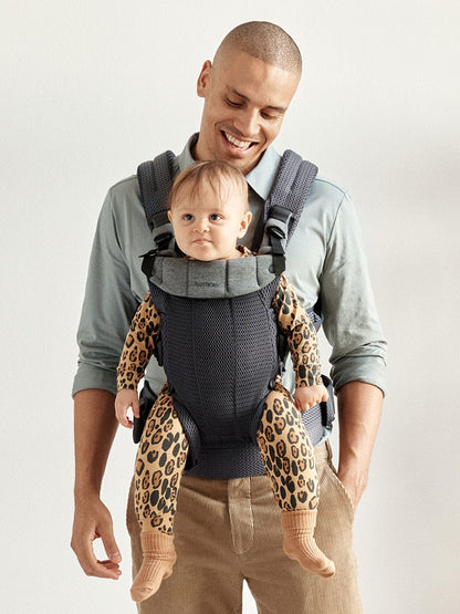 BabyBjörn Baby Carrier Harmony 3D Mesh, Anthracite - 088013US