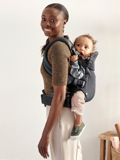 BabyBjörn Baby Carrier Harmony 3D Mesh, Anthracite - 088013US