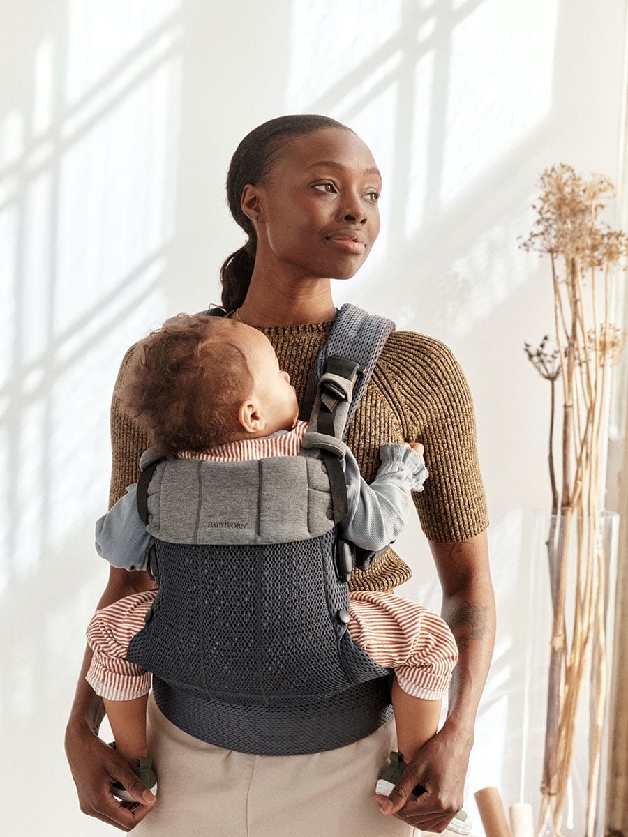 BabyBjörn Baby Carrier Harmony 3D Mesh, Anthracite - 088013US