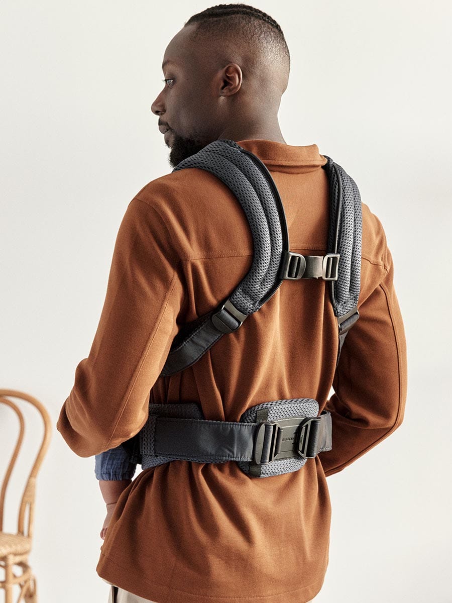 BabyBjörn Baby Carrier Harmony 3D Mesh, Anthracite - 088013US