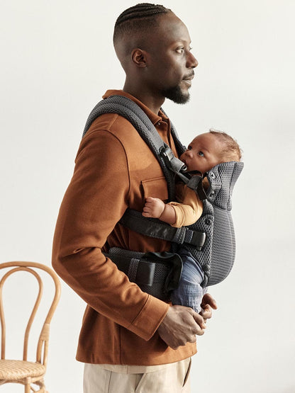 BabyBjörn Baby Carrier Harmony 3D Mesh, Anthracite - 088013US