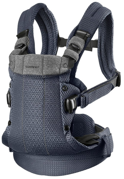 BabyBjörn Baby Carrier Harmony 3D Mesh, Anthracite - 088013US