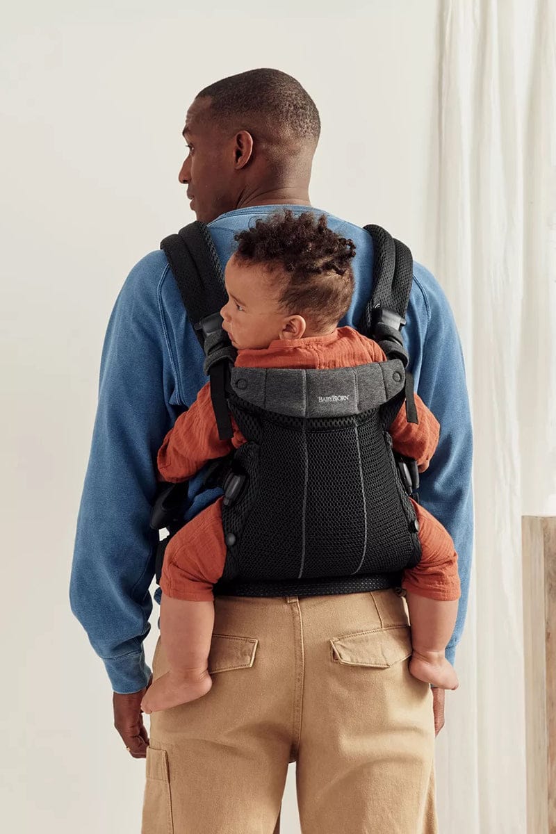 BabyBjörn Baby Carrier Harmony 3D Mesh, Black - 088025US