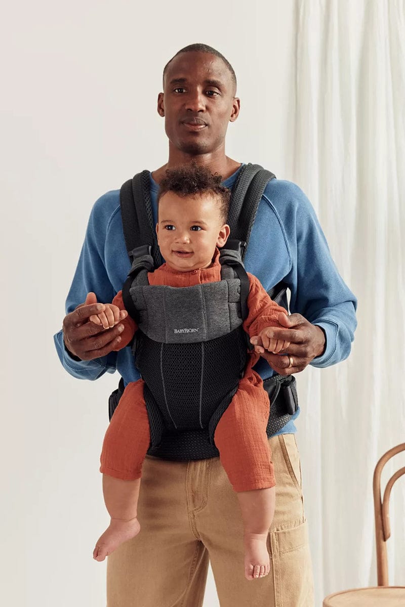 BabyBjörn Baby Carrier Harmony 3D Mesh, Black - 088025US