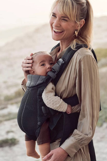 BabyBjörn Baby Carrier Harmony 3D Mesh, Black - 088025US