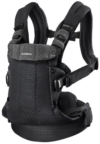 BabyBjörn Baby Carrier Harmony 3D Mesh, Black - 088025US