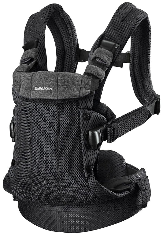 BabyBjörn Baby Carrier Harmony 3D Mesh, Black - 088025US
