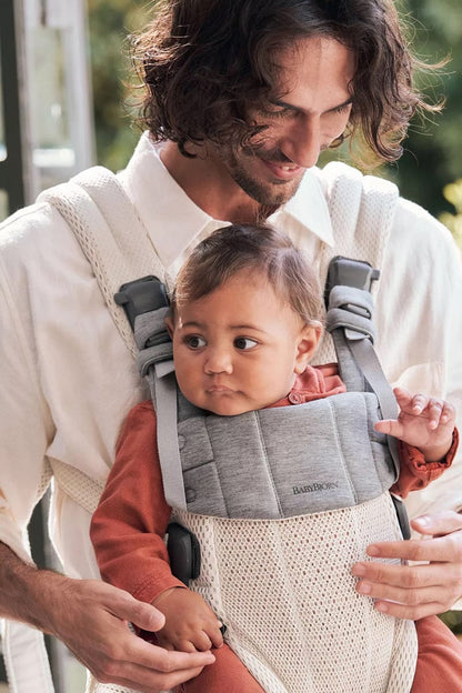 BabyBjörn Baby Carrier Harmony 3D Mesh, Cream - 088088US