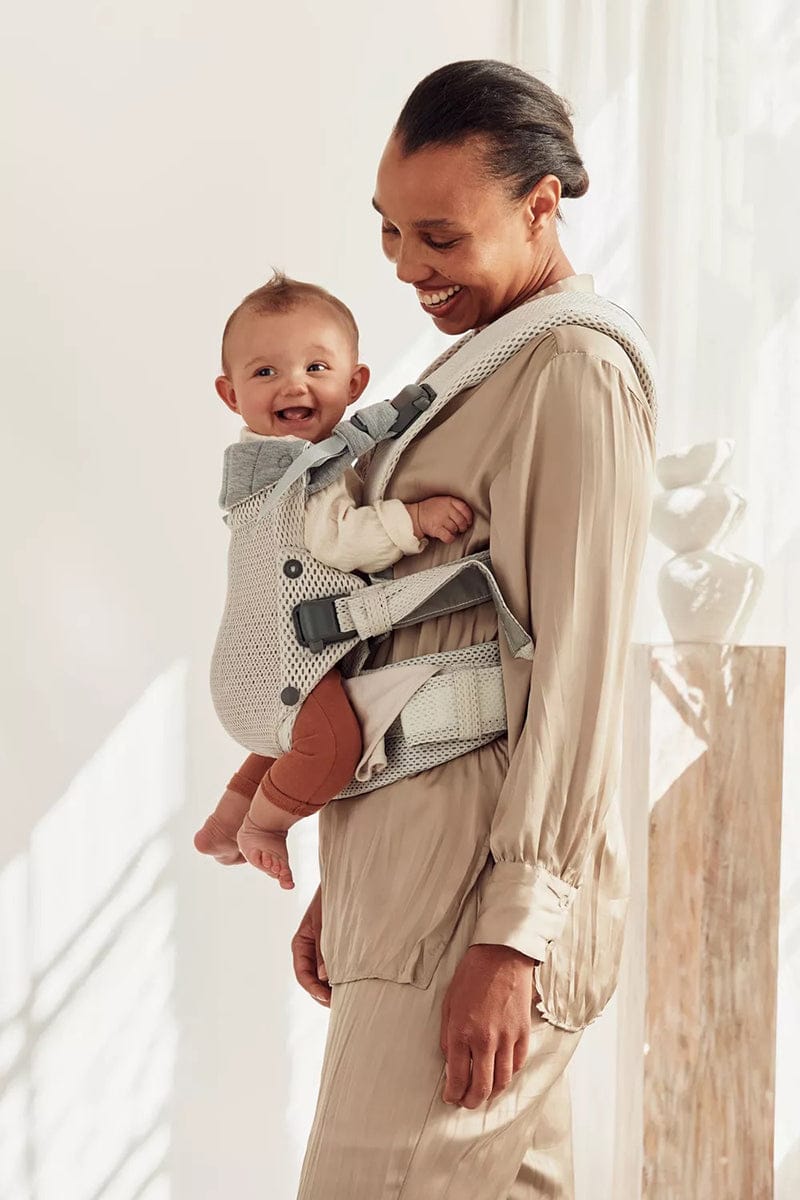 BabyBjörn Baby Carrier Harmony 3D Mesh, Cream - 088088US